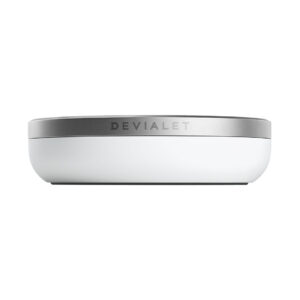 devialet-phantom-remote-light-pearl-product-image-2 White Devialet wireless speaker with silver top band