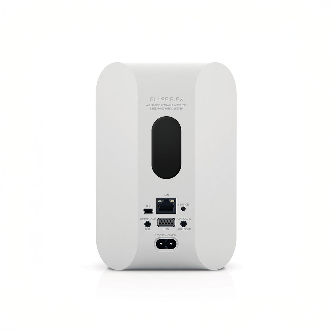 Back view of Pulse Flex wireless speaker