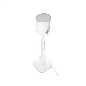 White tower fan with sleek design