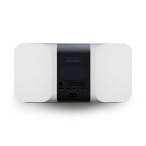 Back view of wireless streaming music system.