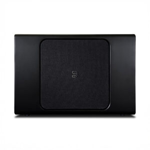 Black subwoofer front view