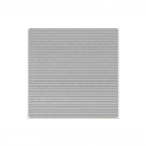 Square ceiling speaker with mesh grille
