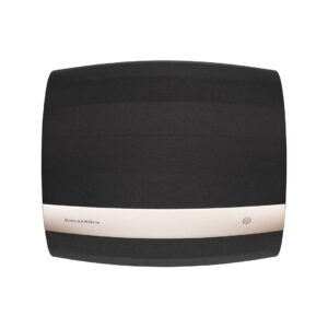 Bowers & Wilkins wireless speaker, top view.