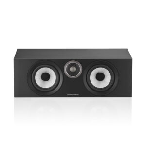 Bowers & Wilkins center speaker with dual woofers.