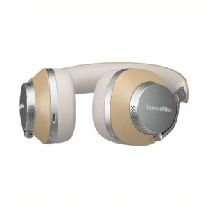 Bowers & Wilkins tan wireless over-ear headphones