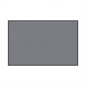 Gray rectangle with black border, plain design.