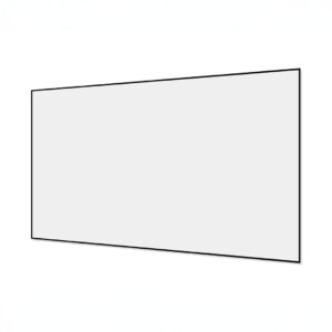 Large rectangular whiteboard on the wall
