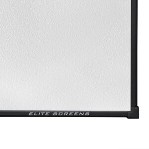 Elite Screens projection screen texture and frame