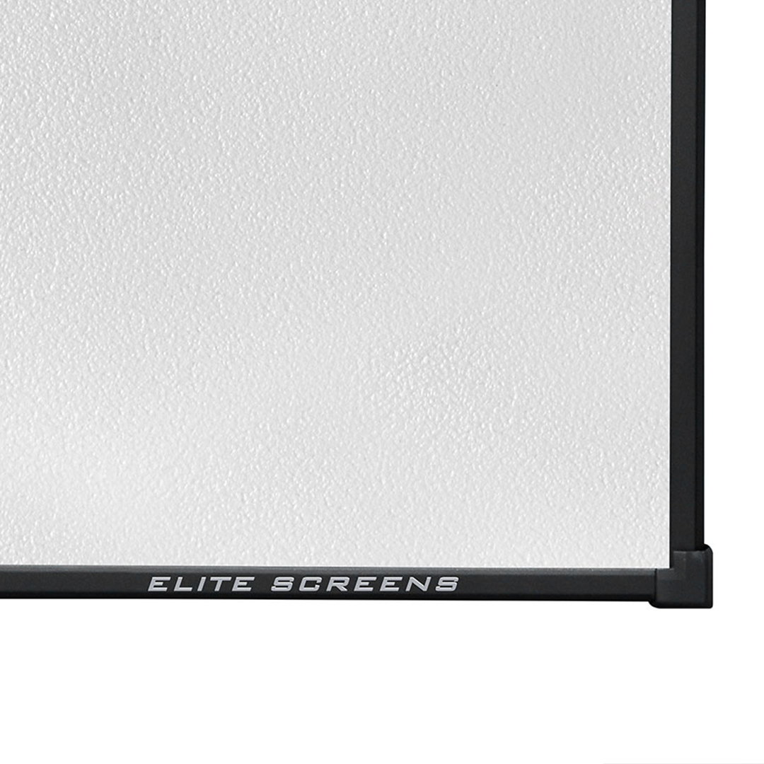 Elite Screens projection screen texture and frame