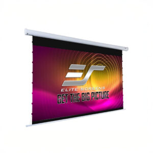 Elite Screens projector screen advertisement