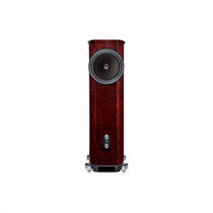 Vintage wooden floor-standing speaker