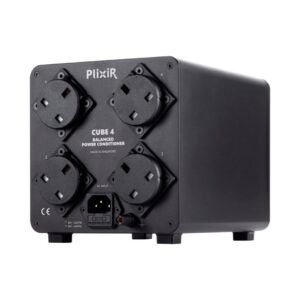 Plixir Cube 4 power conditioner with four sockets.