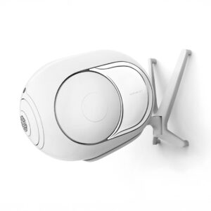 White modern wall-mounted speaker