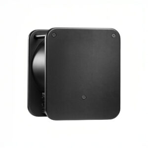 Black protective case with hinge design