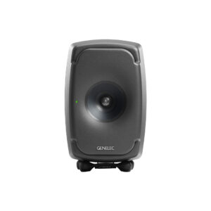 Genelec studio monitor speaker front view