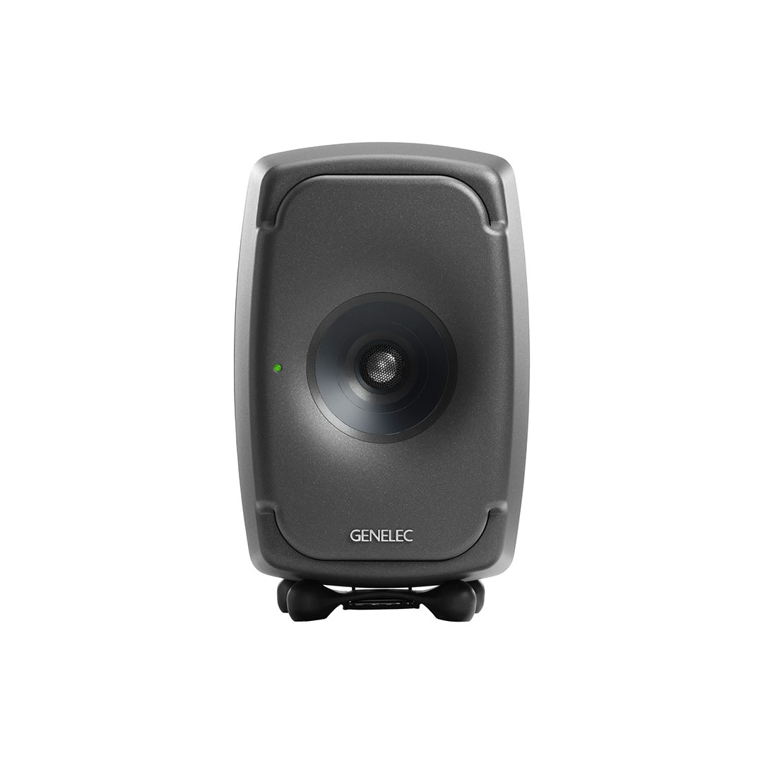 Genelec studio monitor speaker front view