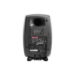 Back panel of Genelec speaker with controls