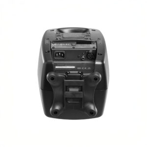 Back of a Genelec studio monitor speaker