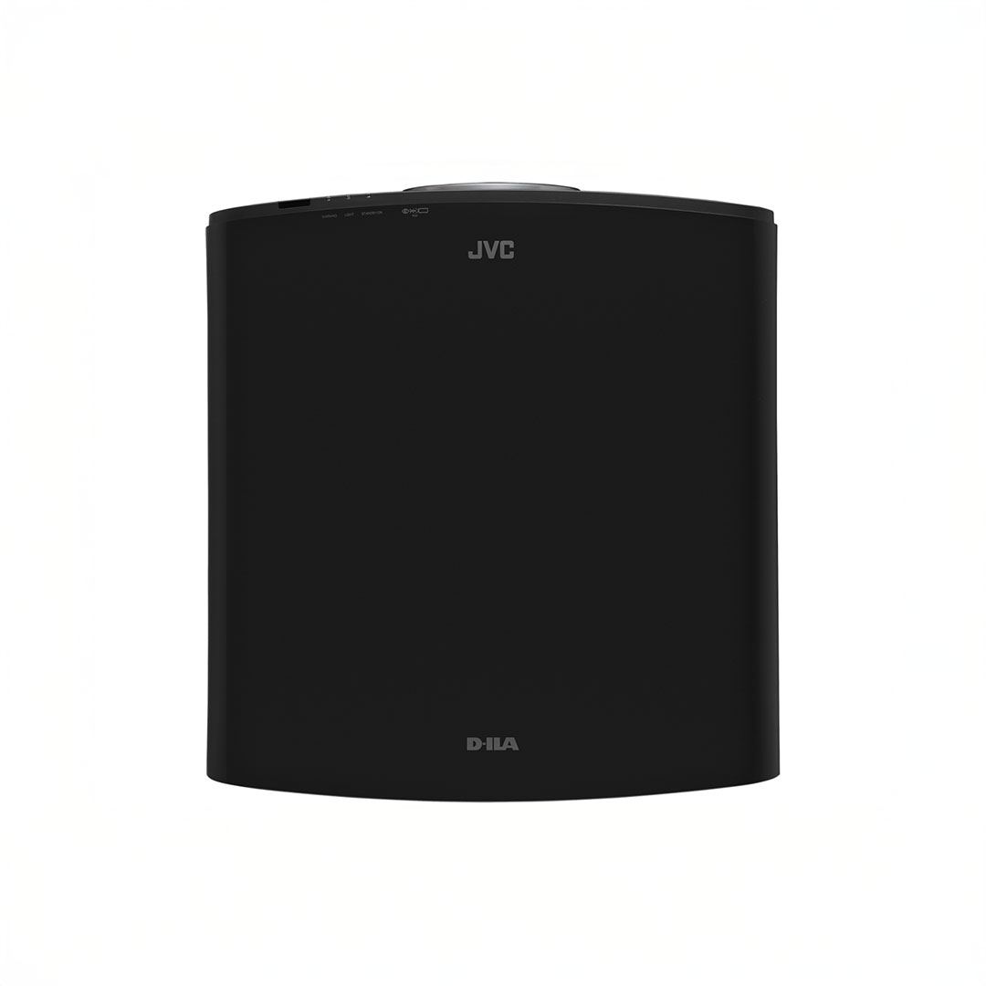 JVC D-ILA black projector front view