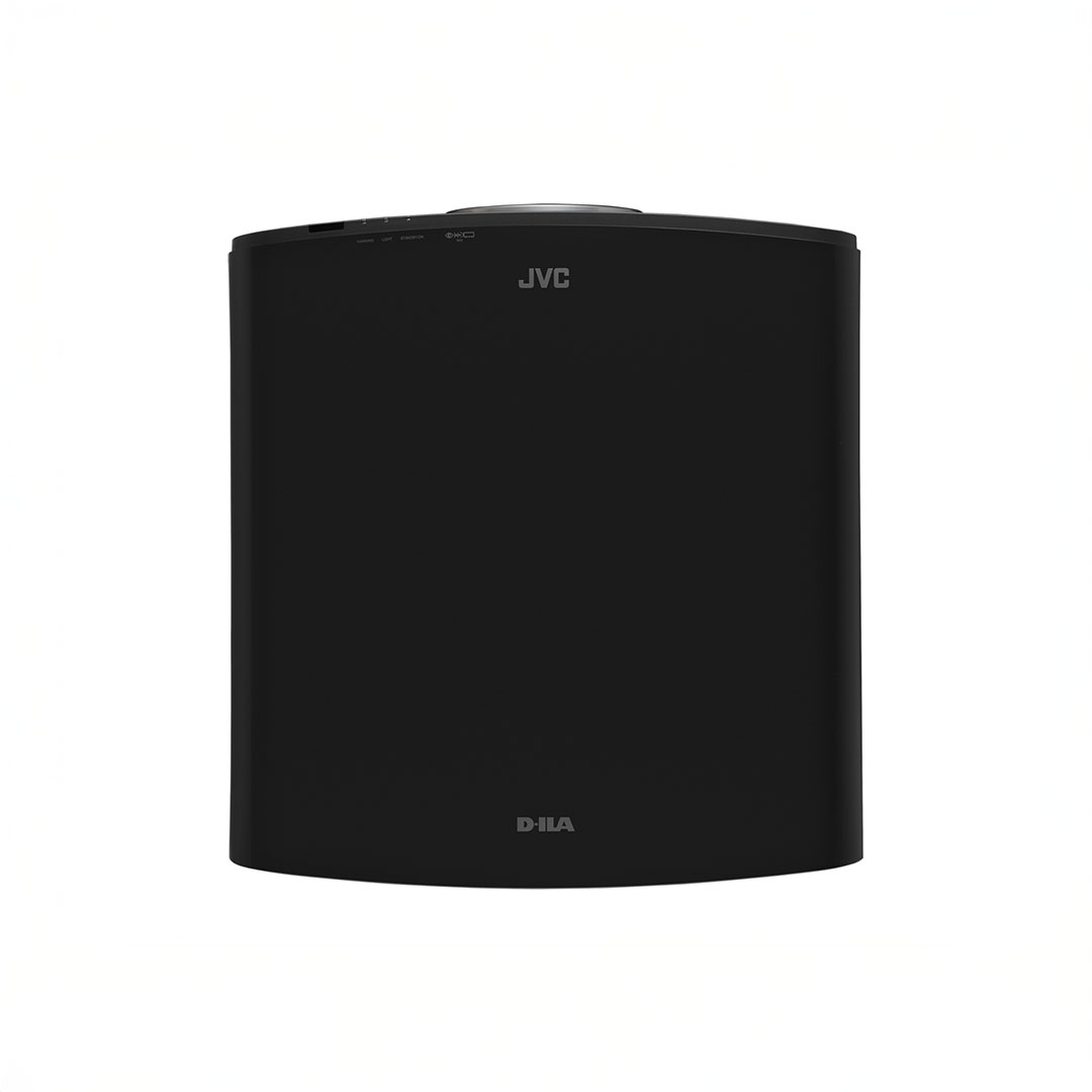 Black JVC D-ILA home theater projector
