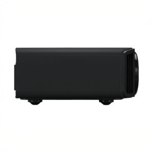 Side view of black electronic device