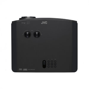 JVC 4K UHD projector with controls on top.