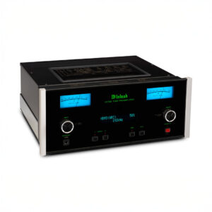 High-end audio tube preamplifier with digital display