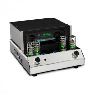 McIntosh tube preamplifier with glowing tubes