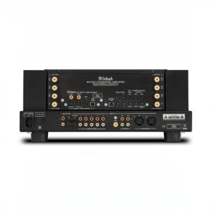 Rear view of MA7200 integrated amplifier connections.