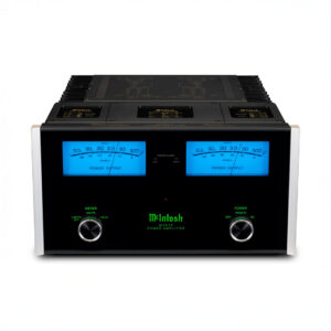 McIntosh MC312 power amplifier front view.