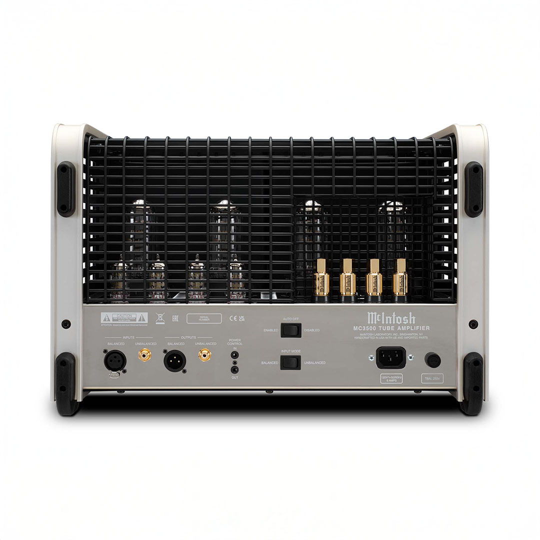 McIntosh MC3500 Tube Amplifier, rear view