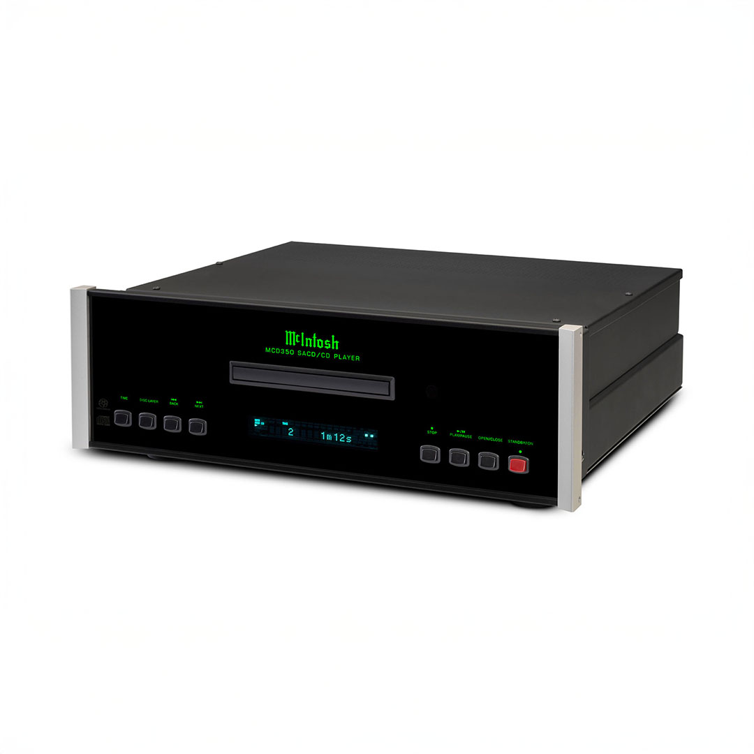 High-end McIntosh SACD CD player with digital display