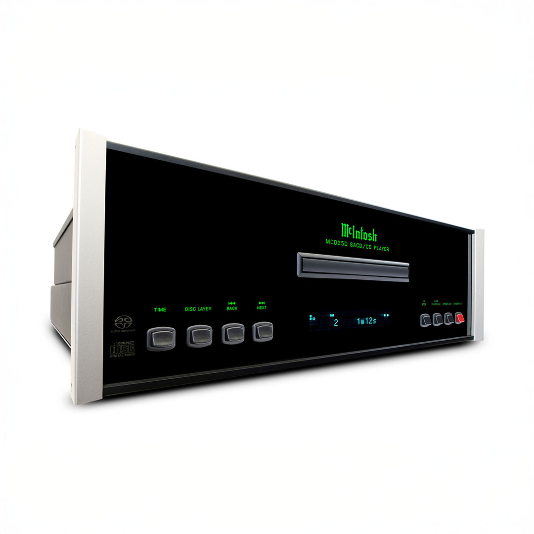 High-end audio CD player with digital display.