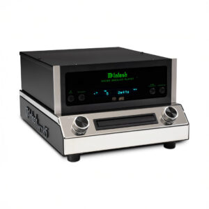 McIntosh audio player with digital display features.