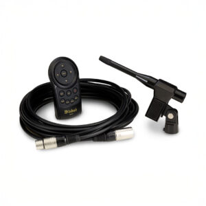 Audio cable, remote, and microphone stand