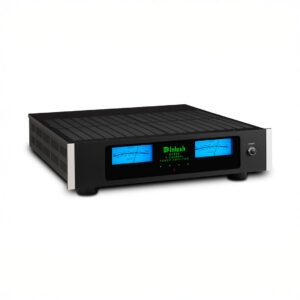 McIntosh black channel power amplifier with meters