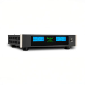 McIntosh black stereo audio power amplifier
