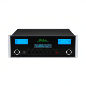 McIntosh AM/FM tuner with digital display and controls.