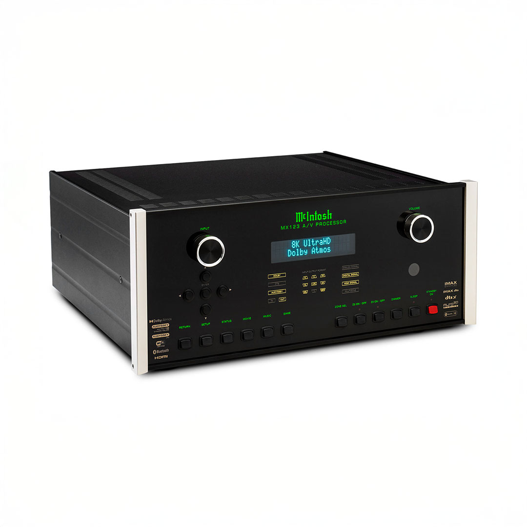 McIntosh AV Processor MX123 front view