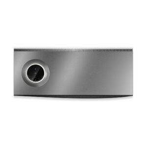 Modern stainless steel audio speaker system