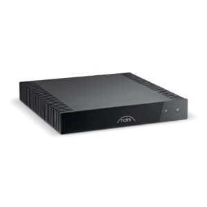 Naim audio amplifier with black sleek design