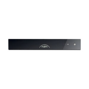 Naim audio equipment black device front view