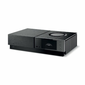 Naim wireless music system, black, front view
