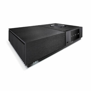 Naim audio player with sleek black design