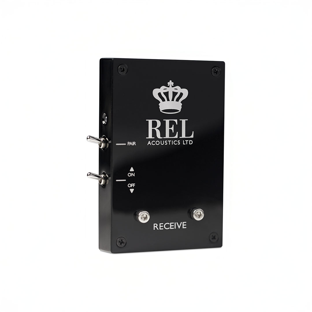 REL Acoustics wireless subwoofer receiver device