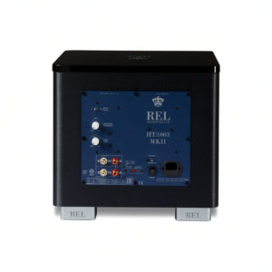 REL Acoustics subwoofer HT/1003 MKII rear panel view