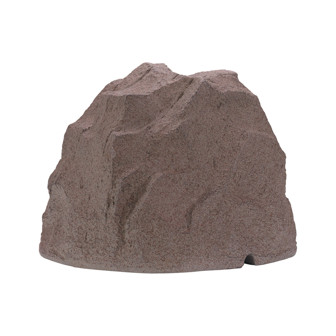 Large brown artificial landscape rock