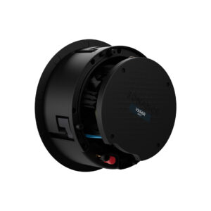 Sonance VX6R ceiling speaker in black, side view