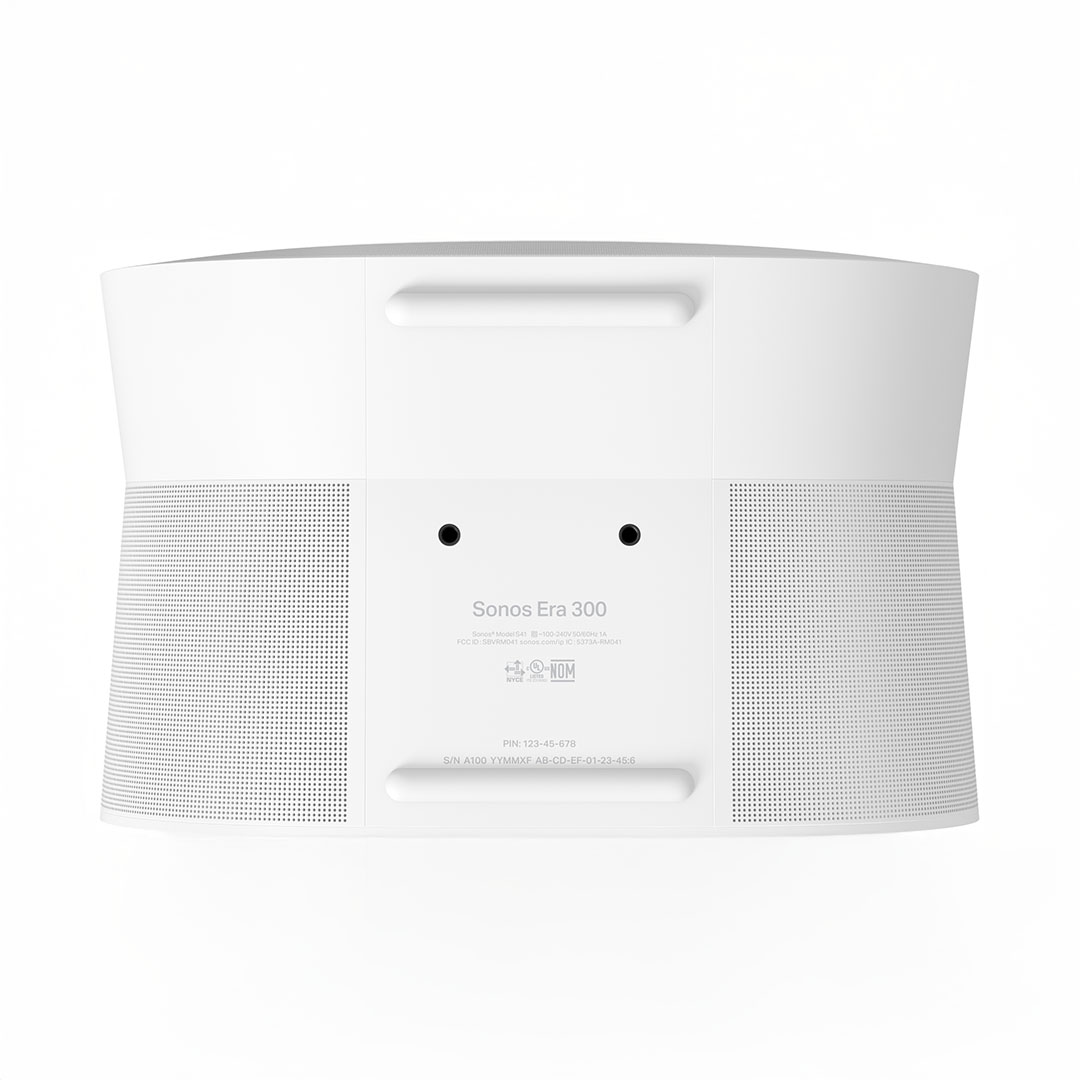Back view of Sonos Era 300 speaker
