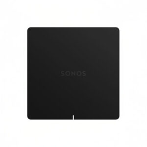 Sonos black subwoofer front view